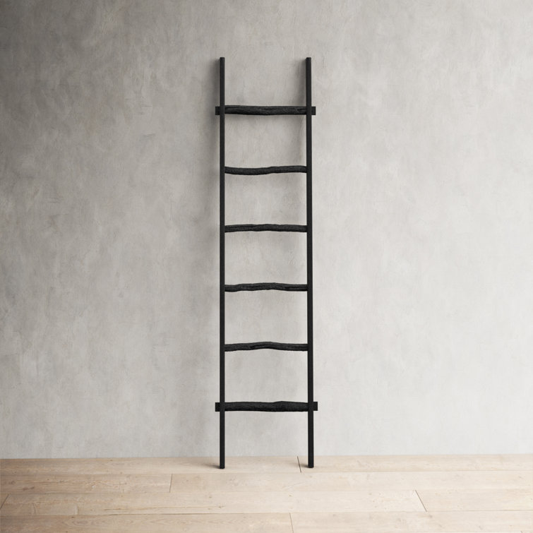 Leaning decorative 2025 ladder